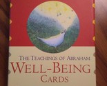 The Teachings of Abraham Well-Being Cards by Jerry Hicks and Esther Hick... - $14.24