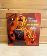 Bert Kaempfert Blue Midnight Jazz Vinyl Decca Record LP 33 RPM 12&quot; - $367.96 MXN