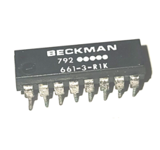 661-3-R1K Beckman Resistor Network Integrated Circuit - £0.56 GBP