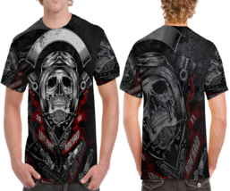 Dark Skull Bikers  Mens Printed T-Shirt Tee - £11.55 GBP+