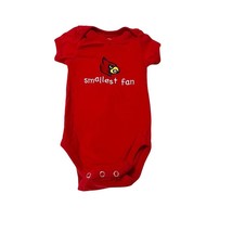 Louisville Cardinals Team Apparel BABY One-Piece Bodysuit Size 6 Month - £8.30 GBP