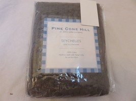 Pine Cone Hill Seychelles Shale Grey euro sham NIP - £41.99 GBP