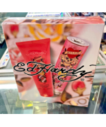 Ed Hardy by ED HARDY 2 Piece EDP GIFT SET for Women SPRAY LOTION * NEW I... - $1,396.33 MXN