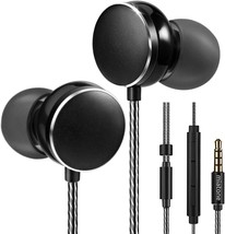 Earbuds Wired with Microphone and Remote Control Ergonomic Stereo in Ear Headpho - $35.08