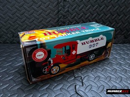 Vintage Exxon Humble Motor Oil 997 Toy Tanker Truck Limited Edition with... - $26.72