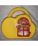 Vintage Yellow Doll House Purse 1985 Lil Playmates Unimax RARE - €16,99 EUR