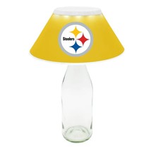 Pittsburgh Steelers NFL Bottle Brites LED Shade Lamp On the Go Light 7&quot; L - £25.51 GBP