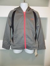 Champion Gray &amp; Pink Duo Dry Max Jacket Size 4/5 Youth NEW - $18.00