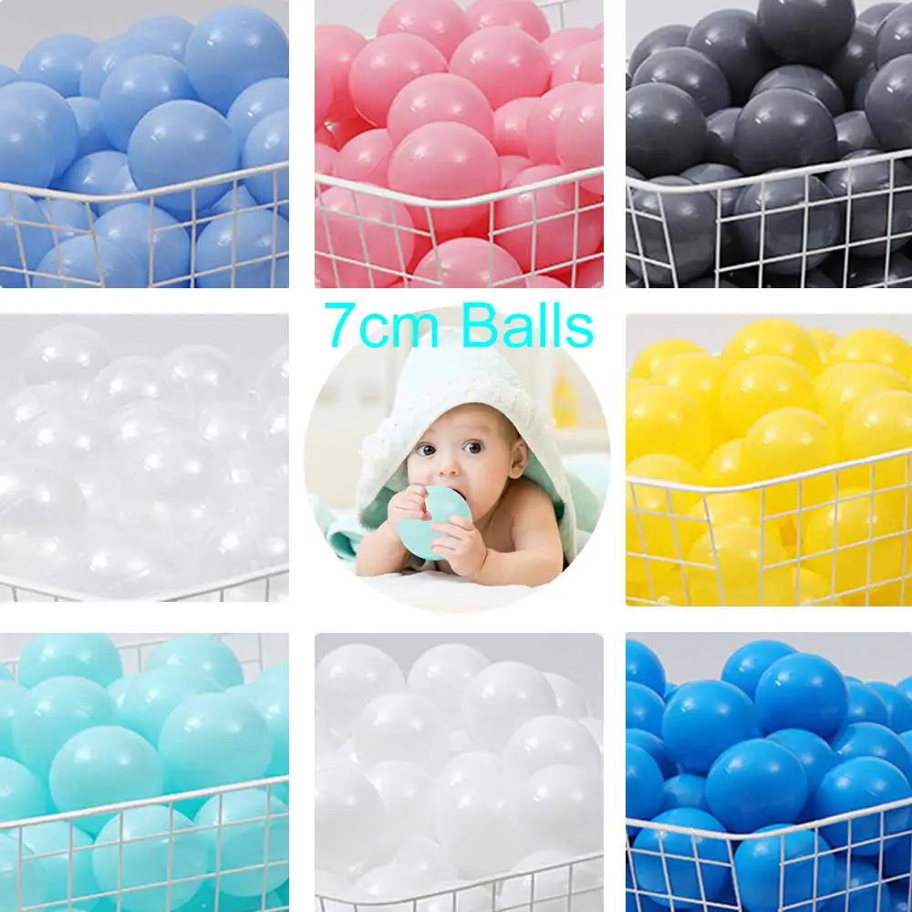 7cm 50 Pcs/Lot Eco-Friendly Ball Ocean Ball Pit Baby  Kid Bath Swim Toy Children - £20.02 GBP