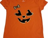 Baby Girl Halloween Cute Pumpkin Orange Short Sleeve T-Shirt Top 4T/NP4 NWT - £6.33 GBP