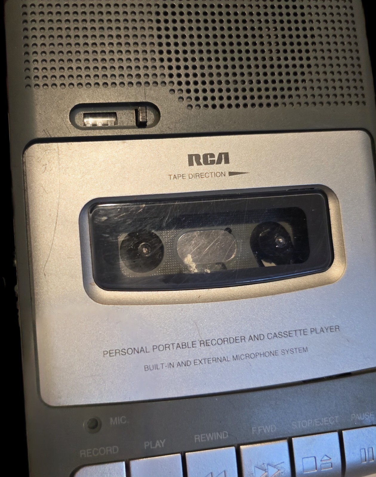 RCA Personal Portable Recorder and Cassette Player Model No. RP3503-B Tested Item image 9