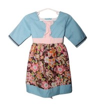 Stellybelly Toddler Girls Mixed Design Dress Size 3T Cotton Floral Polka... - £11.38 GBP