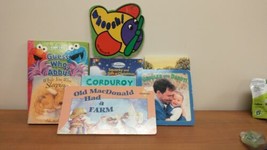Children&#39;s Board Book Lot Toddler Reading Corduroy Old McDonald Sesame S... - £3.88 GBP