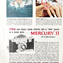 1947 Universal Camera Corp Mercury 2 Advertisement Photography Vintage D... - $19.99
