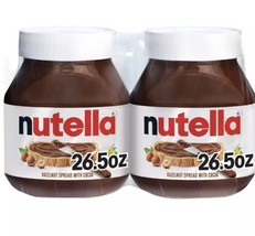 Nutella Hazelnut Spread with Cocoa for Breakfast (2 pk.) SHIPPING THE SA... - £19.07 GBP