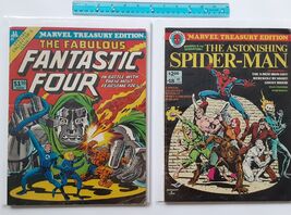 Fabulous Fantastic Four-The Astonishing Spider-Man Treasury Edition Comics - $28.00
