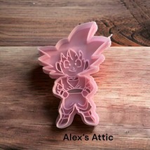 Goku Cookie Cutters Polymer Clay Fondant Baking Craft Cutter - $4.94