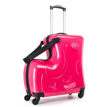 Children&#39;s Riding Suitcase Trolley Case - £151.26 GBP