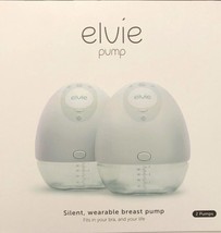 Elvie Hands-Free Wearable Ultra-Quiet Double Breast Pump - NEW &amp; FACTORY... - $399.99