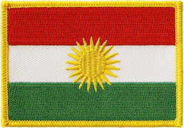 Kurdistan Rectangular Patch - $4.23 CAD