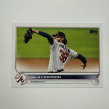 Ian Anderson #615 Atlanta Braves 2022 Series 2 Baseball Card Single MLB - £1.35 GBP