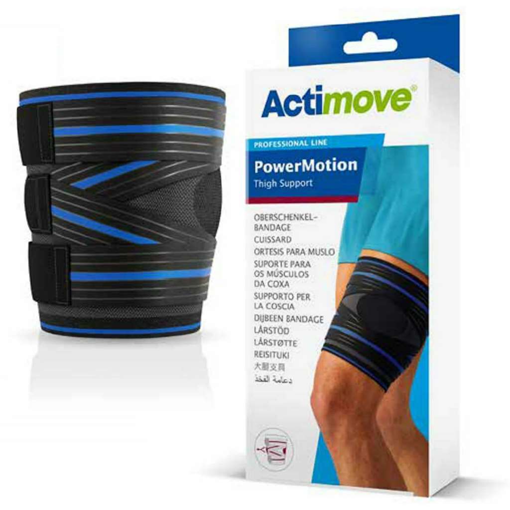 Actimove Power Motion Thigh Support, (Size: M) Charcoal - $43.65