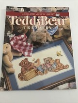 Teddy Bear Treasury Book 1997 Vintage Leisure Arts Best Graphics Pattern... - $9.90