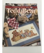 Teddy Bear Treasury Book 1997 Vintage Leisure Arts Best Graphics Pattern... - $188.16 MXN