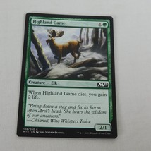 Highland Game MTG 2018 Green Creature Elk 188/280 Core Set 2019 Common Card - $1.50
