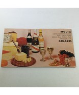 VTG Rare Moliq Capitol District&#39;s Wine &amp; Liquor Store Price Guide Catalog - £11.31 GBP