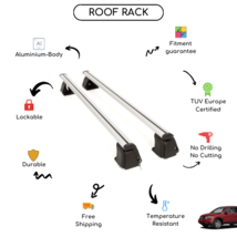 Bare Roof Rack Cross Bars Set for Honda CR-V 2007 - 2011 - £128.27 GBP