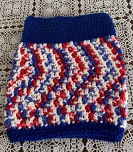 Handmade Red White Blue Patriotic Dog Snood Neck Warmer Brand New - £9.80 GBP