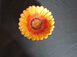 Vintage Certified International Sunflower Bowl 6 1/2&quot; Diameter Yellow - $23.74