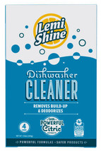 Lemi Shine Dishwasher Cleaner, Deodorizes and Removes Build-up, 4 ct - £10.35 GBP