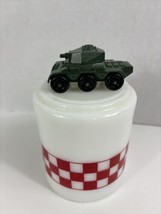 Vintage WWII Lesney Saladin Armoured Car 6x6 diecast Army Troop and Tank - $14.10