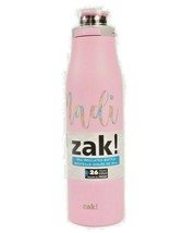 Custom Personalized 29 oz ZAK! Insulated Hydration Water Bottle Pink - £24.03 GBP