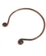 Copper Torc Traditional Celtic Torq Torque Necklace, Medieval Viking Iro... - €20,84 EUR