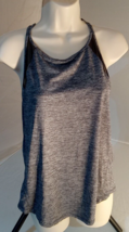 Athletic Works women&#39;s sleeveless active Gray tank top size Small (4-6) - £5.37 GBP