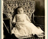 RPPC Dorothy Lorraine Cox Named Subject Baby 10 weeks 1918 Cyko Postcard H5 - $3.91