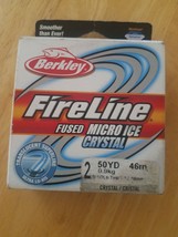 Berkley FireLine Fused Micro Ice Crystal 50 Yd Fishing Line - £38.62 GBP
