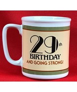Birthday Mug, 29th Birthday Coffee Mug, Fits Anyone Over 29, Never Used - $20.65