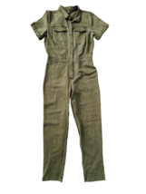 Young Fabulous &amp; Broke YFB Utility Jumpsuit Army Green ( S ) - £78.43 GBP