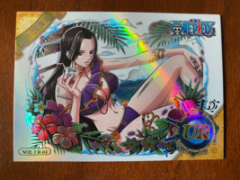 One Piece Anime Collectable Trading Card UR Insert BOA HANCOCK Refractor Card - £6.29 GBP