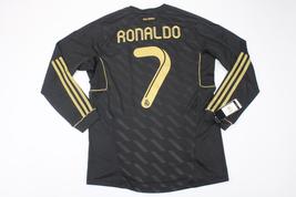 real madrid jersey 2011 2012 shirt cristiano ronaldo champions leagu model black - £59.32 GBP