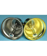 12 x 38mm  1.5&quot; Gold Silver Tone Liberty Jingle Bells Christmas Ornament... - $16.42 CAD