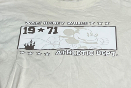 Vintage Walt Disney World Mickey Mouse 1971 Athletic Department Dept  Size XL - $23.36