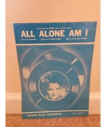 All Alone Am I by Brenda Lee Sheet Music Piano Decca Records - $8.54