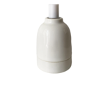 Porcelain Lamp Holder With E27 White Diameter 1.7&quot; OLDE WORLDE - £19.54 GBP