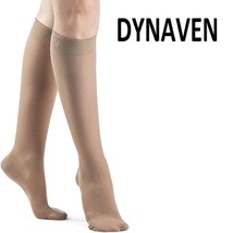 Sigvaris Dynaven Opaque Calf High Socks CT 15-20mmHg Crispa Small Long - $24.64