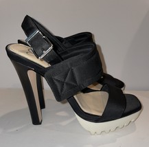 Jessica Simpson Women&#39;s Sarey Heeled Sandals Black Size 6.5 - £62.14 GBP